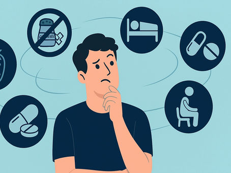 Man thinking about triggers