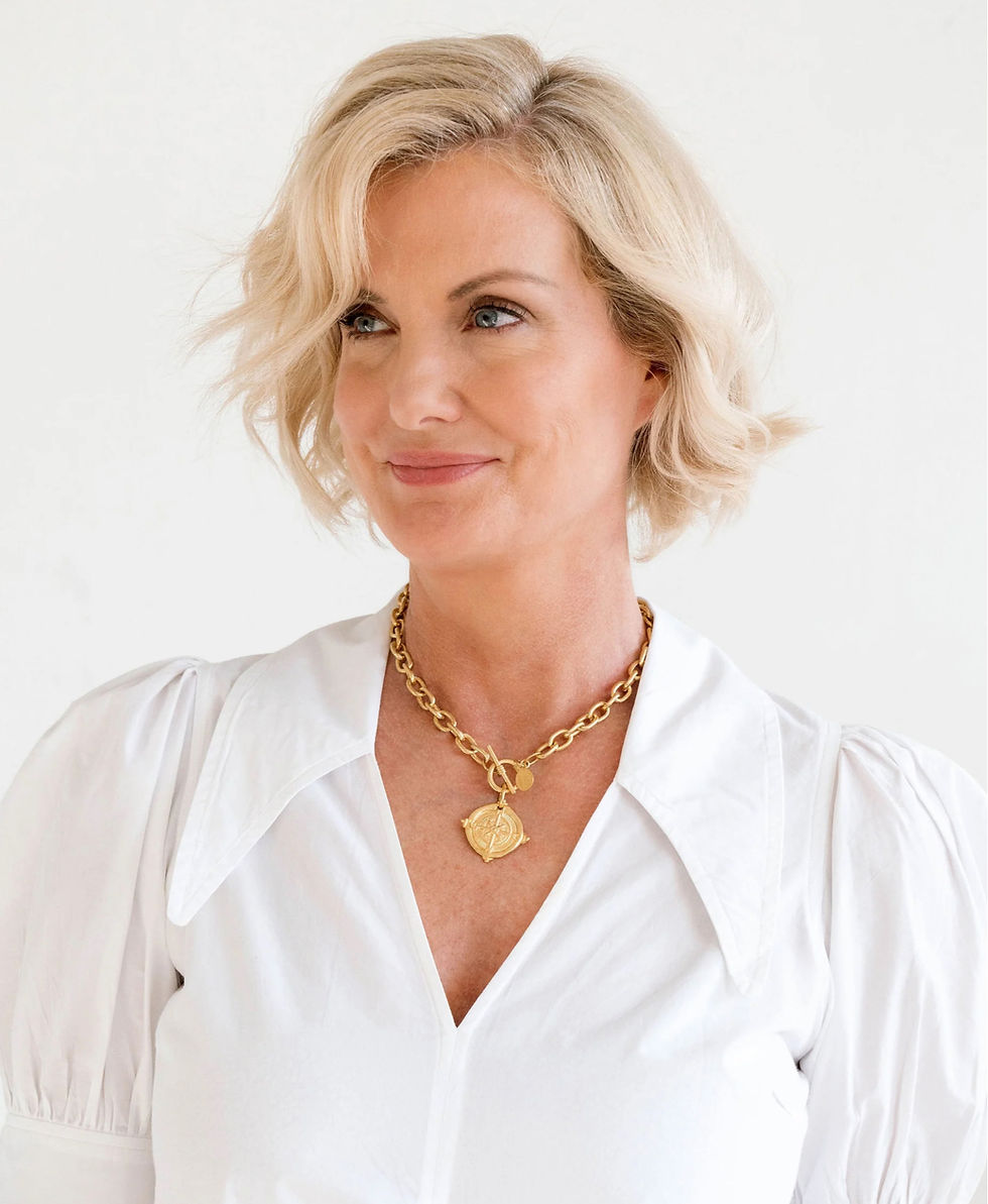 Thumbnail: Susan Shaw Jewelry Compass Toggle Necklace