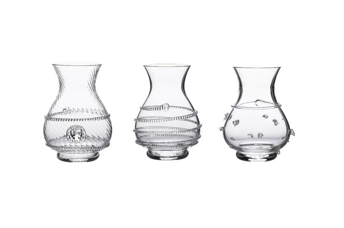 Juliska Mini Vase Trio