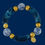 Thumbnail: Susan Shaw Jewelry Navy Blue & White Charleston Bracelet III