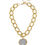 Thumbnail: Susan Shaw St. Benedict Necklace Gold Chain Jewelry