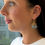 Thumbnail: Dina Mackney Jewelry Gemstone Teardrop TopazEarring