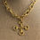 Thumbnail: Susan Shaw Horse Bit  Cross Equestrian Necklace