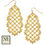 Thumbnail: Susan Shaw Handcast Gold Filigree Earrings