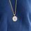 Thumbnail: Susan Shaw Long Intaglio Bee Coin Pendant Necklace