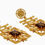 Thumbnail: Dhwani Bansal Mori Bee Earrings Gem 22K Gold Jewelry Gift