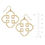Thumbnail: Susan Shaw Geometric Outline Earrings