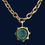 Thumbnail: Susan Shaw Coin Venetian Glass Necklace