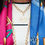 Thumbnail: Susan Shaw Gold Cross  Necklace Handcast Jewelry
