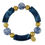 Thumbnail: Susan Shaw Jewelry Navy Blue & White Charleston Bracelet III