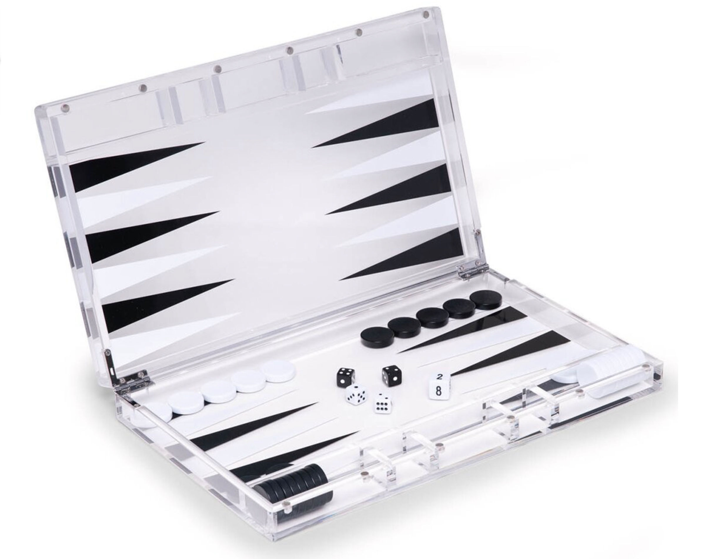 Beyberk Lucas Acrylic Backgammon Set