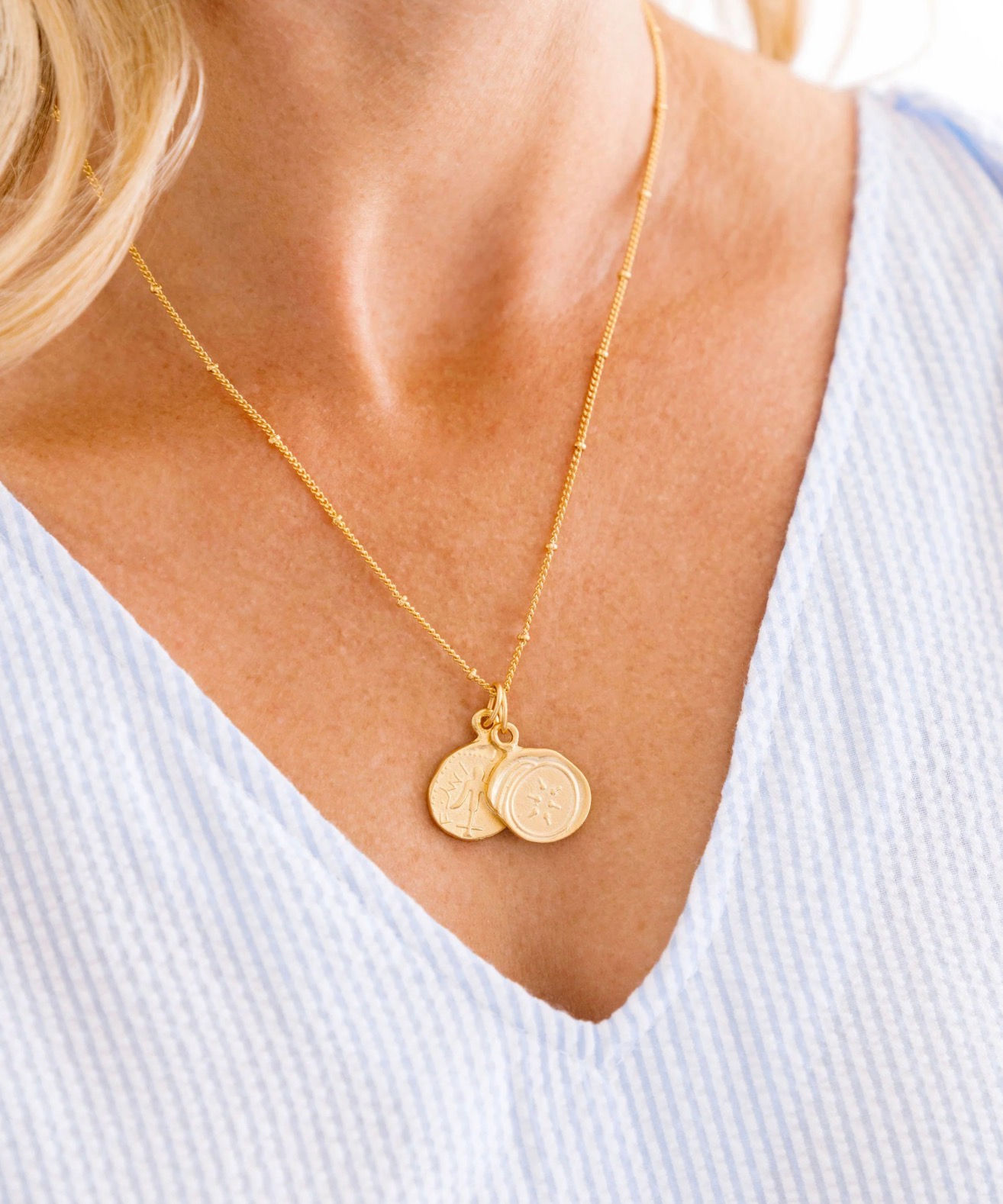 Susan Shaw Widow’s Mite Necklace Gift Jewelry