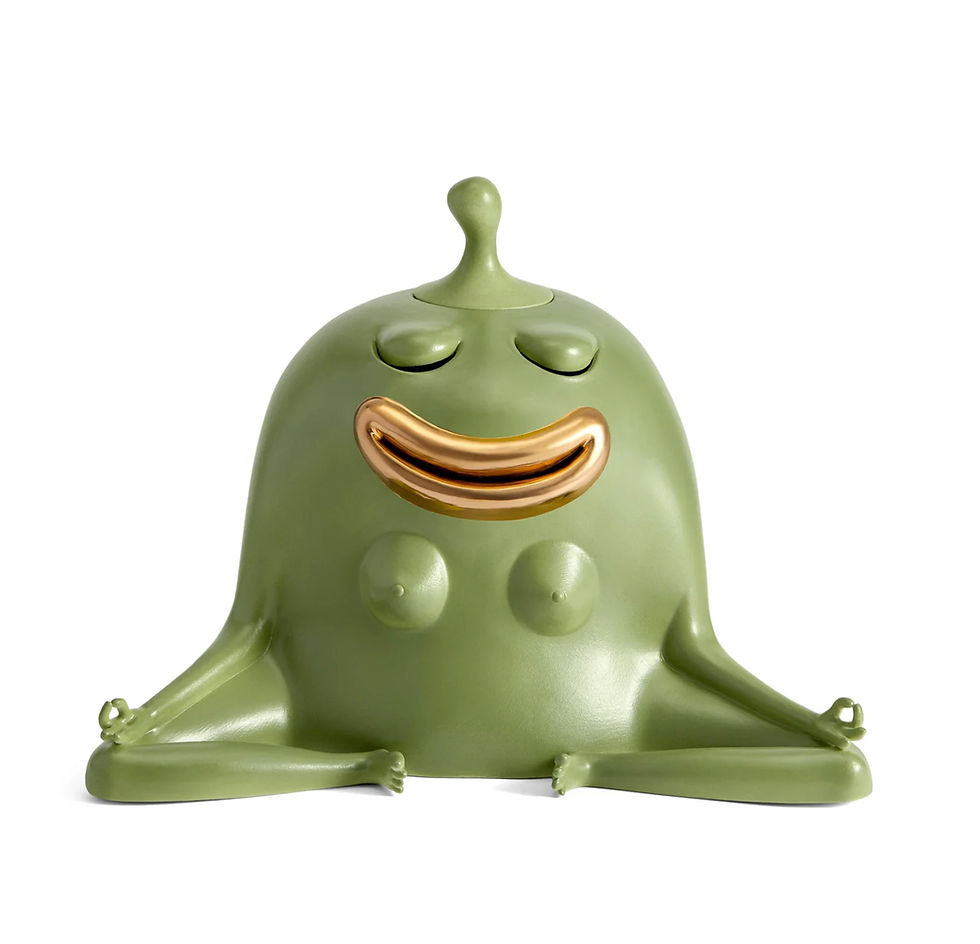 L’Objet Haas Meditator Incense Burner Matcha