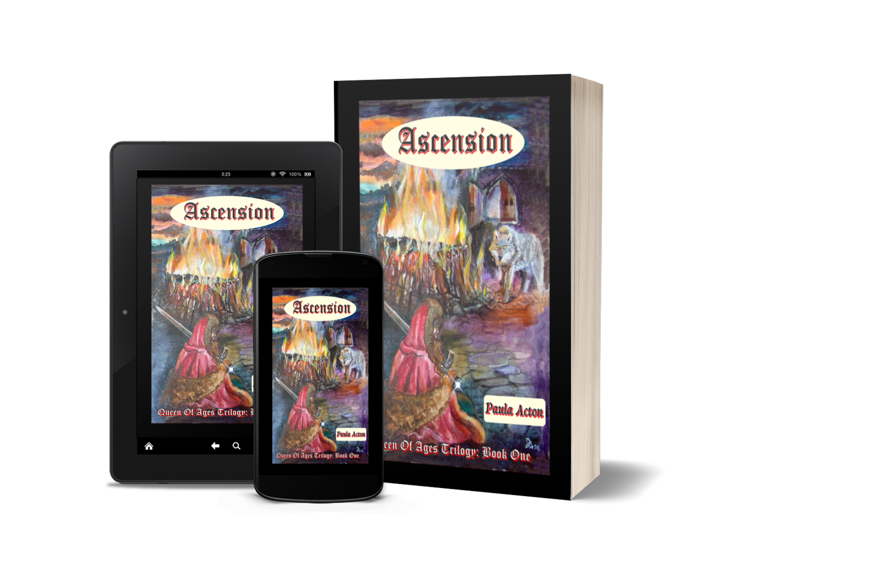 Ascension; Queen of Ages Trilogy Book One content media