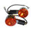 Thumbnail: Road Religion Genuine Front/Rear Swiss Indicator/Blinker Set for Bullet Orange