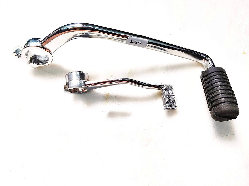 Road Religion Gear Lever with Neutral Lever for Royall Enfieldd Bullet Old Model
