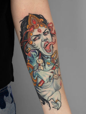 Neo-Traditional – tetování, Black House Tattoo Praha