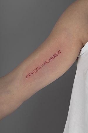 Rote Schrift
