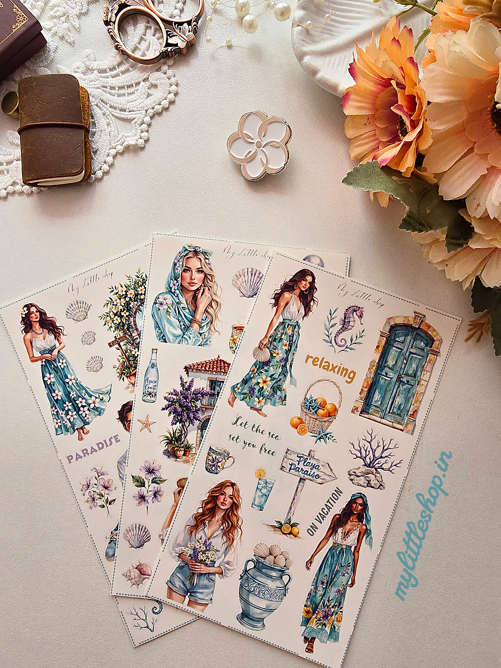 Thumbnail: Summer Vacation Sticker Sheets