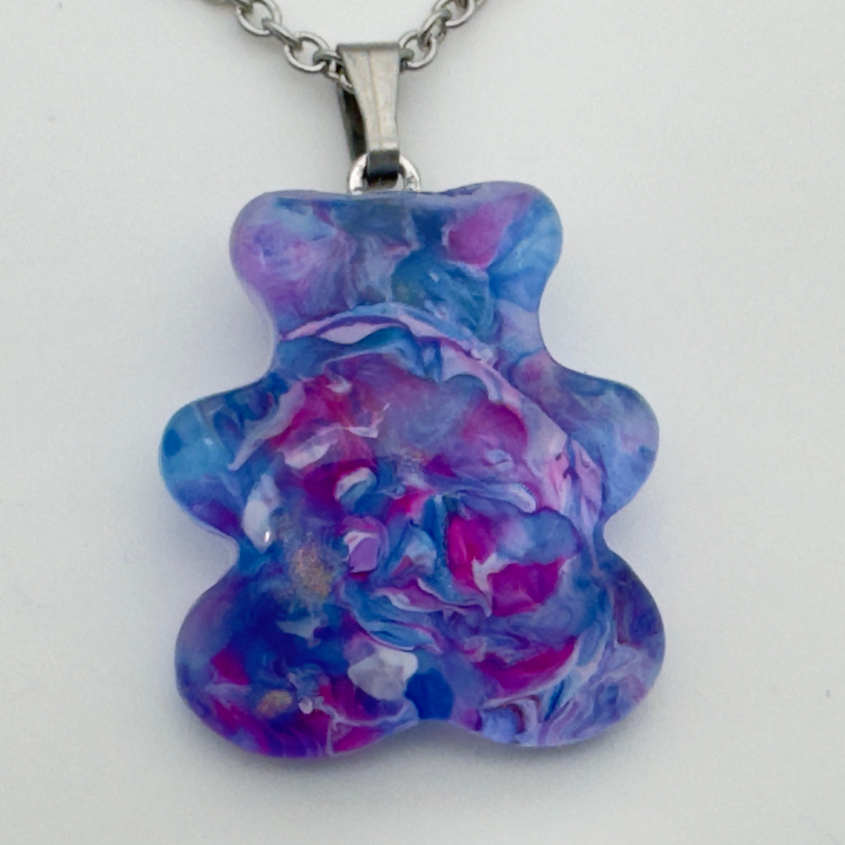 Abstract Painting Pendant - Bear