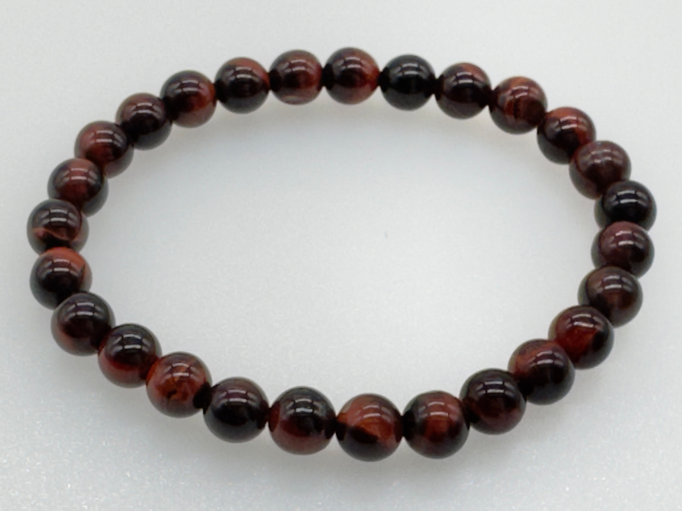 6mm Red Tiger's Eye bracelet