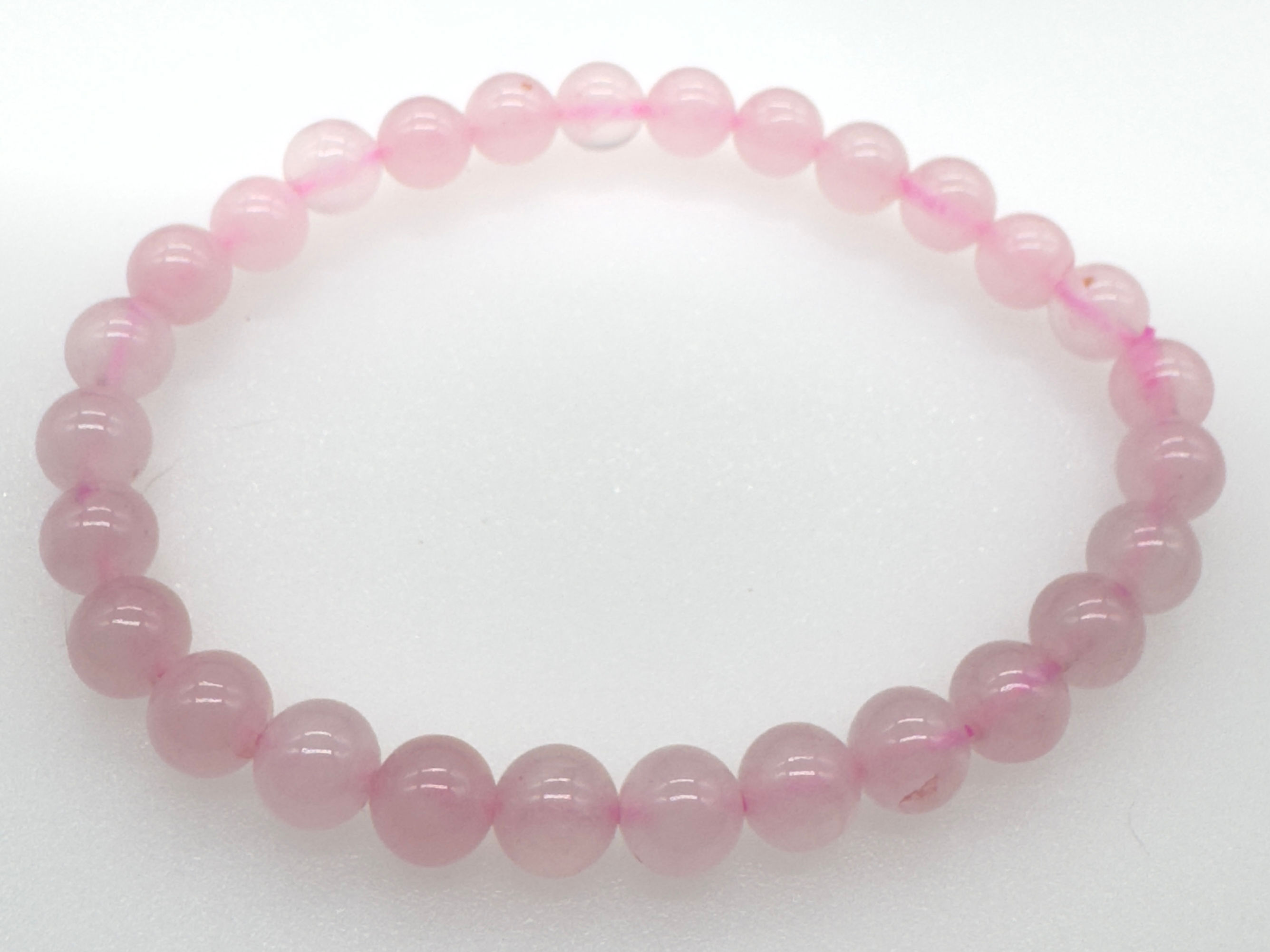 6mm Rose Quartz Bracelet