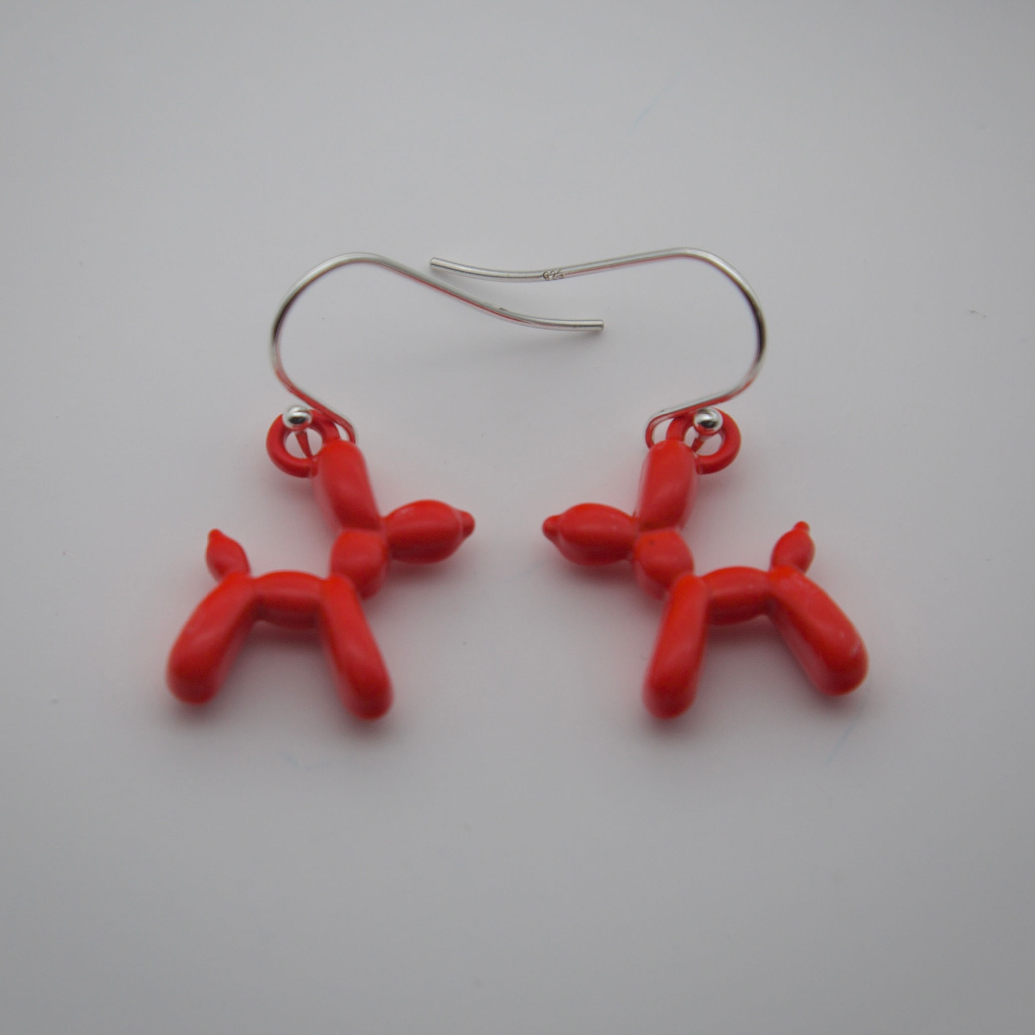 Metal Dog Earrings