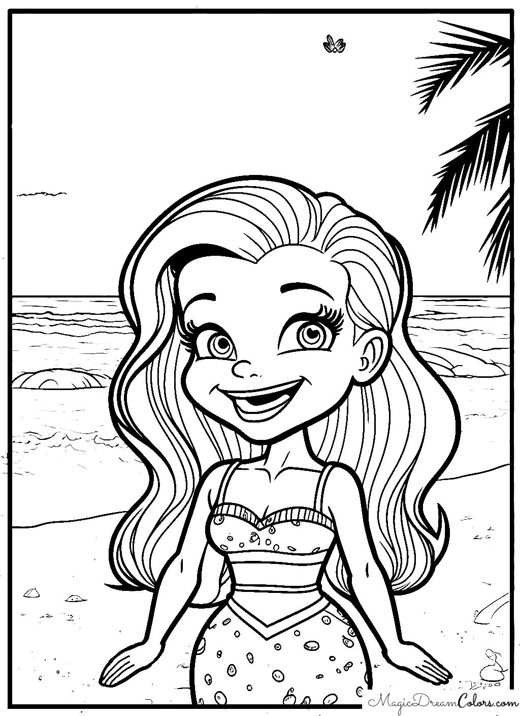 Malvorlagen Arielle | | MagicDreamColors