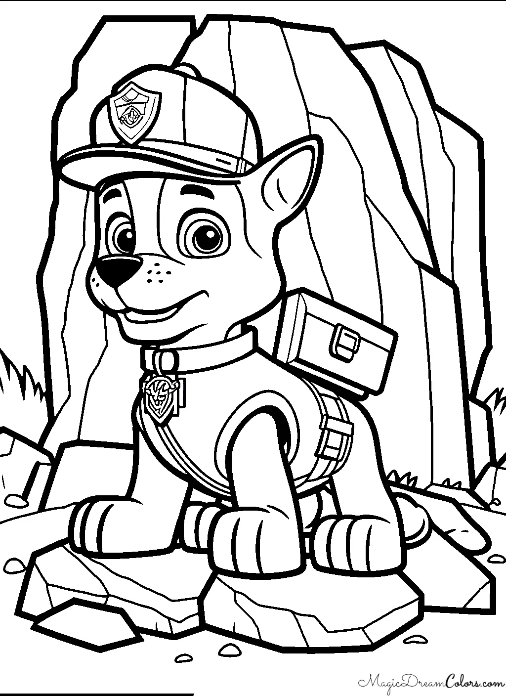 figuras para pintar Paw-Patrol