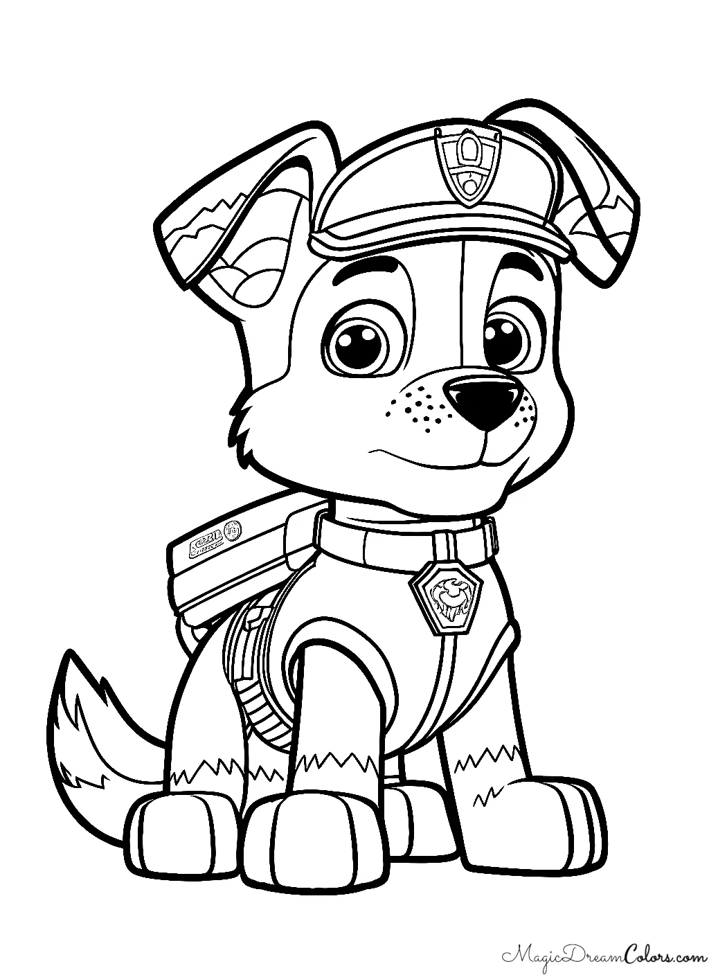 gravuras para colorir Paw-Patrol