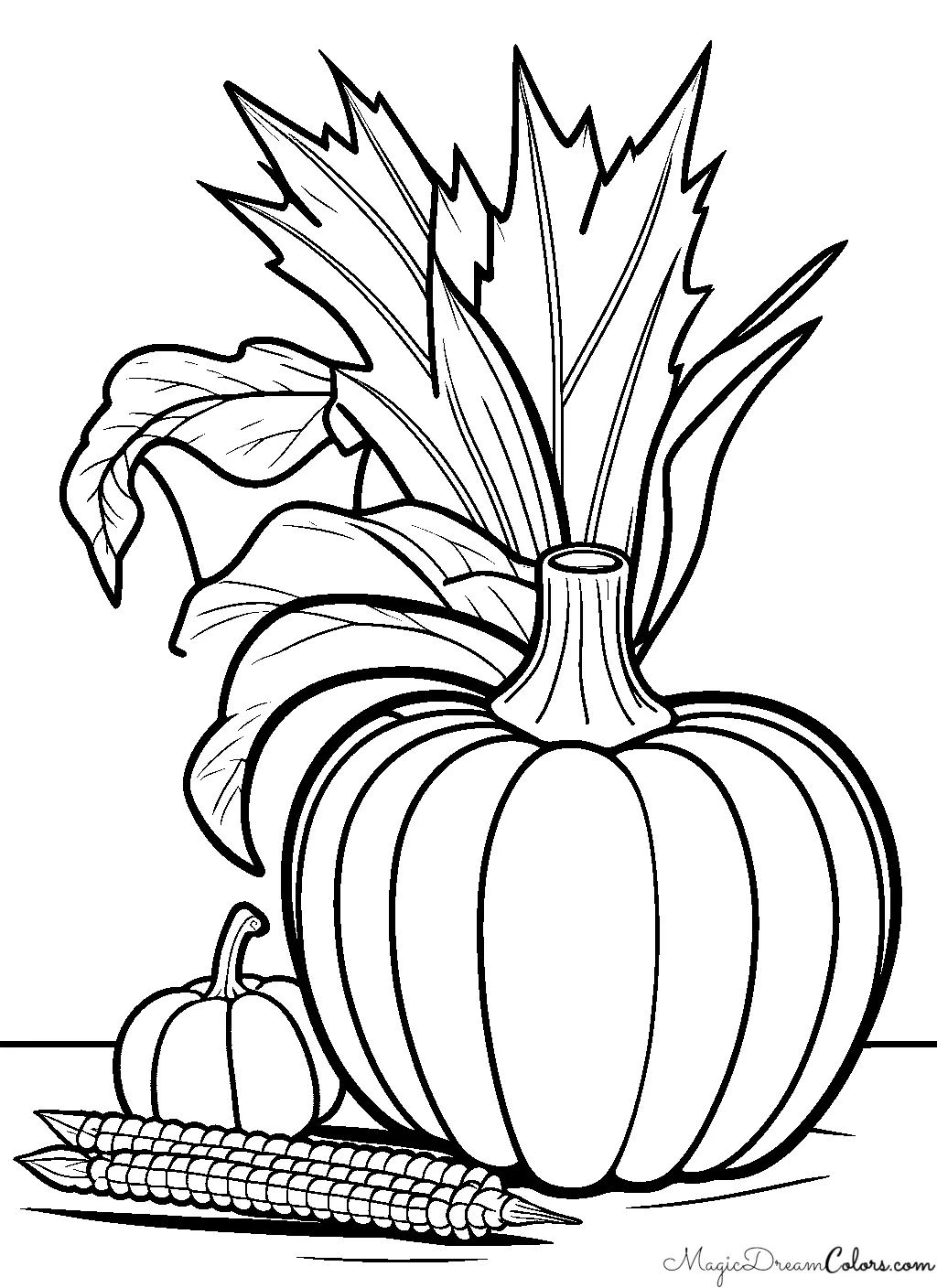Herbst Ausmalbilder