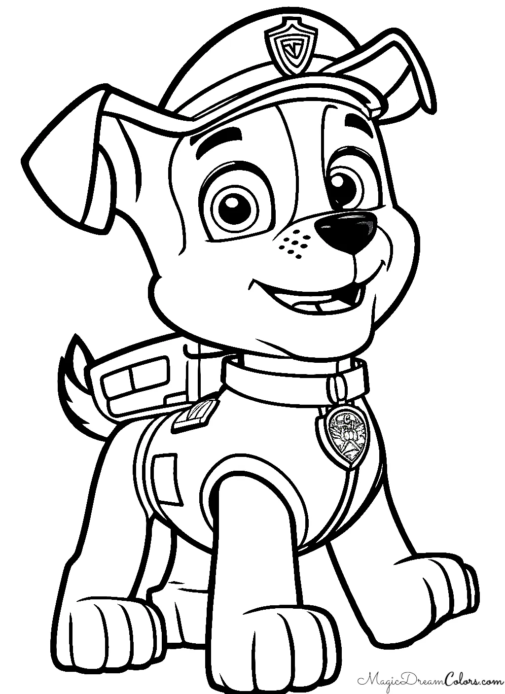 desenhos para colorir Paw-Patrol