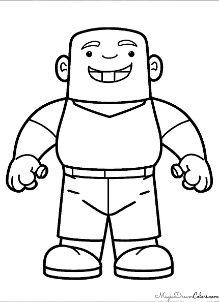 desenhos para colorir de Roblox