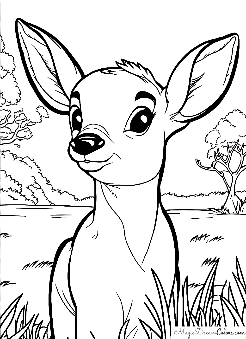 Bambi Ausmalbilder