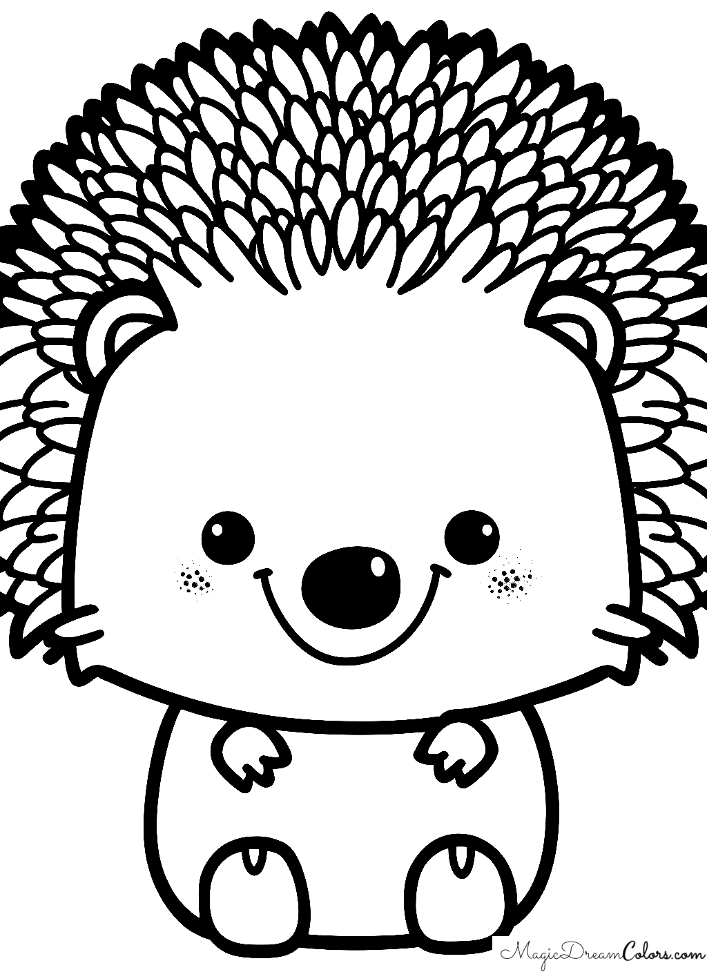 Igel Ausmalbild Zum Ausdrucken: Igel Ausmalbild Drucken Malvorlagen Ausmalbilder