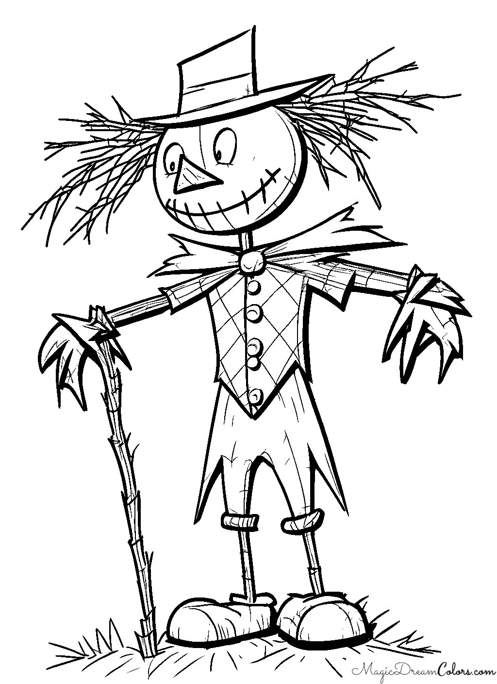 Gratis Ausmalbild zum Ausdrucken Herbst | | MagicDreamColors