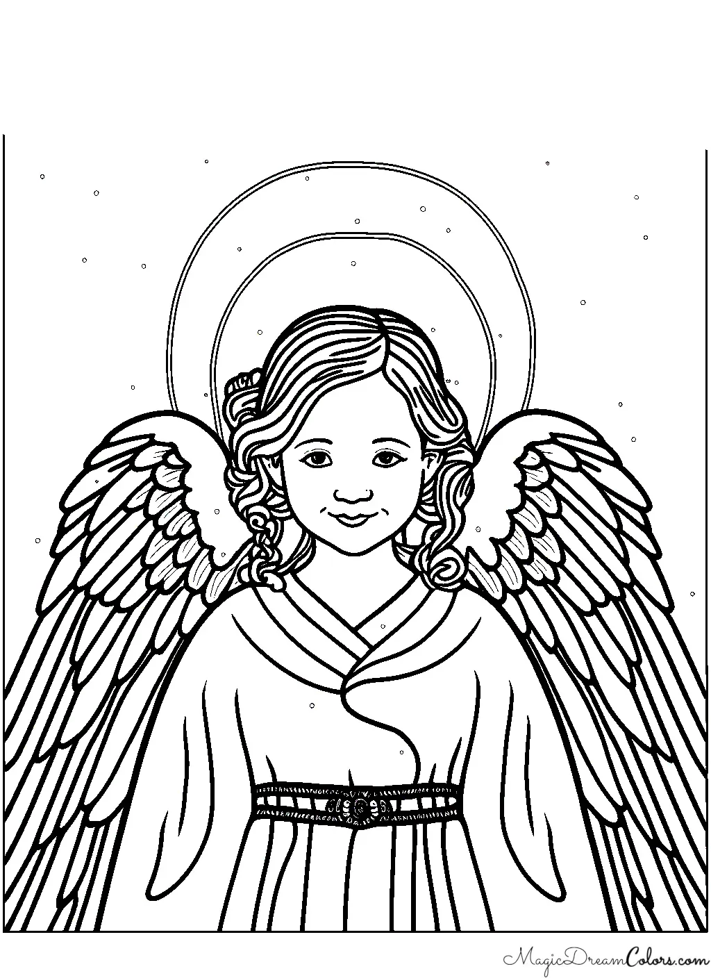 Engel Druckvorlage | | MagicDreamColors