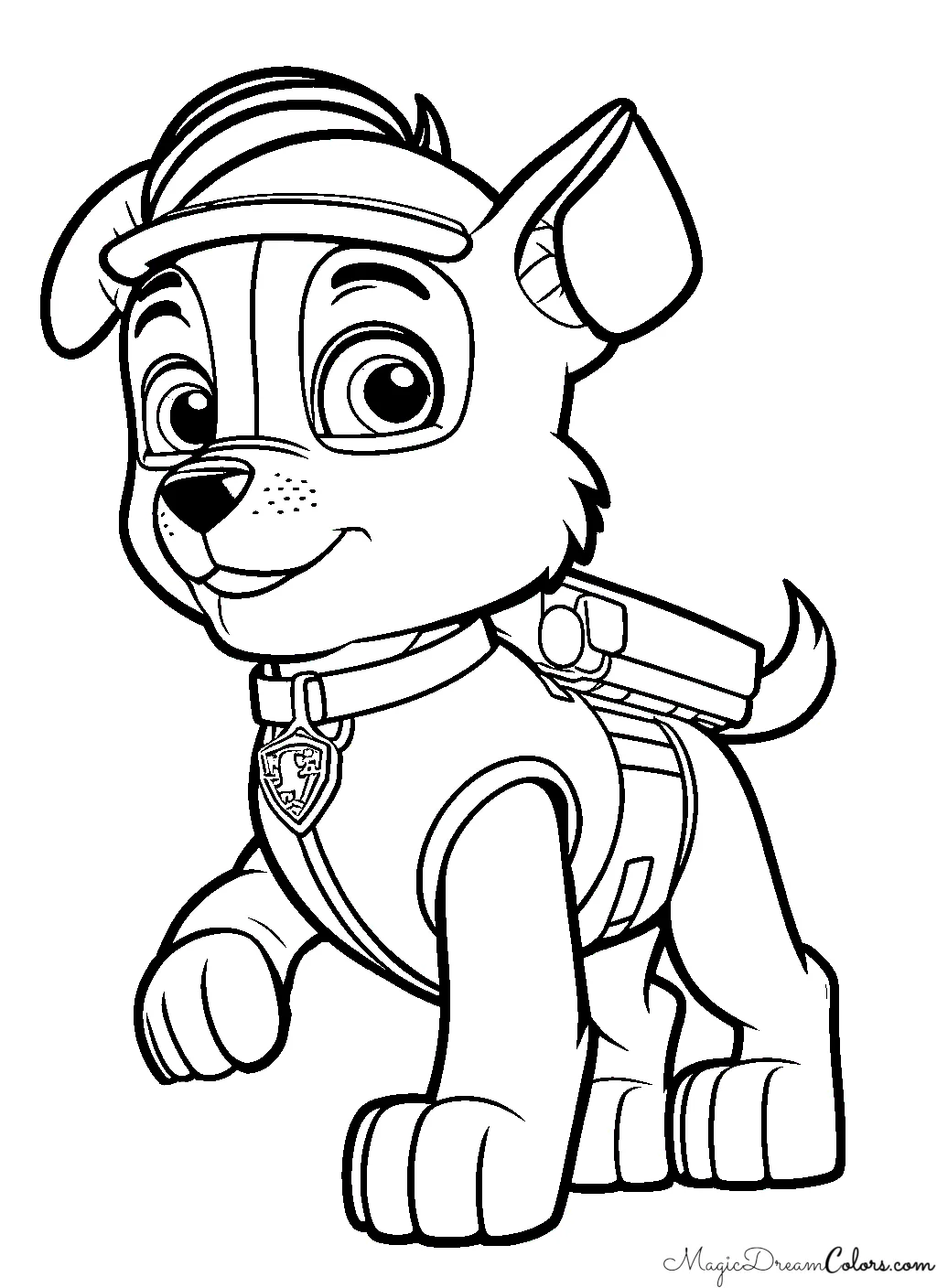 desenhos para colorir com Paw-Patrol