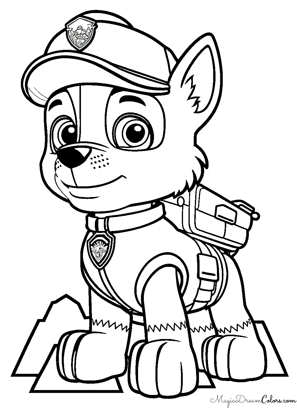 Printable Coloring Pages Paw Patrol MagicDreamColors