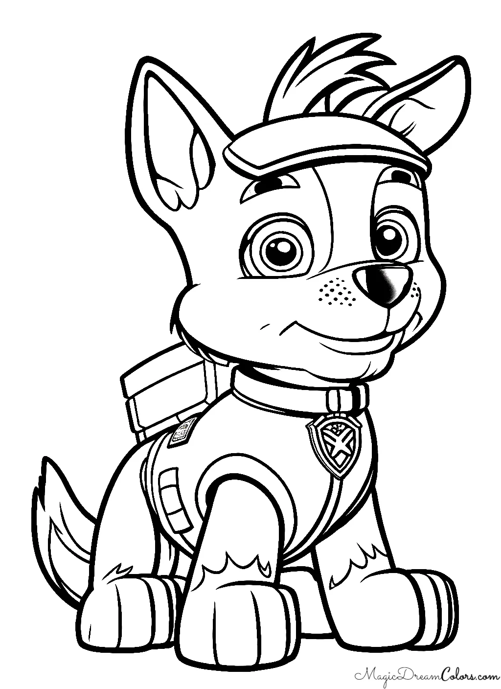 coloring pages Paw-Patrol