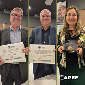 Engenheiros Florestais são reconhecidos em premiação do CREA-PR