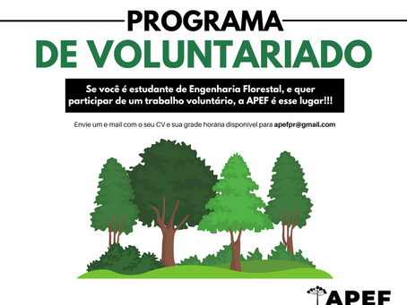 Programa de Estágio Florestal