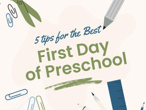 5 tips to great first day
