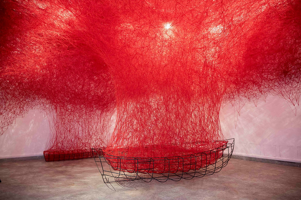 CHIHARU SHIOTA: IL FILO CHE APRE IL MONDO