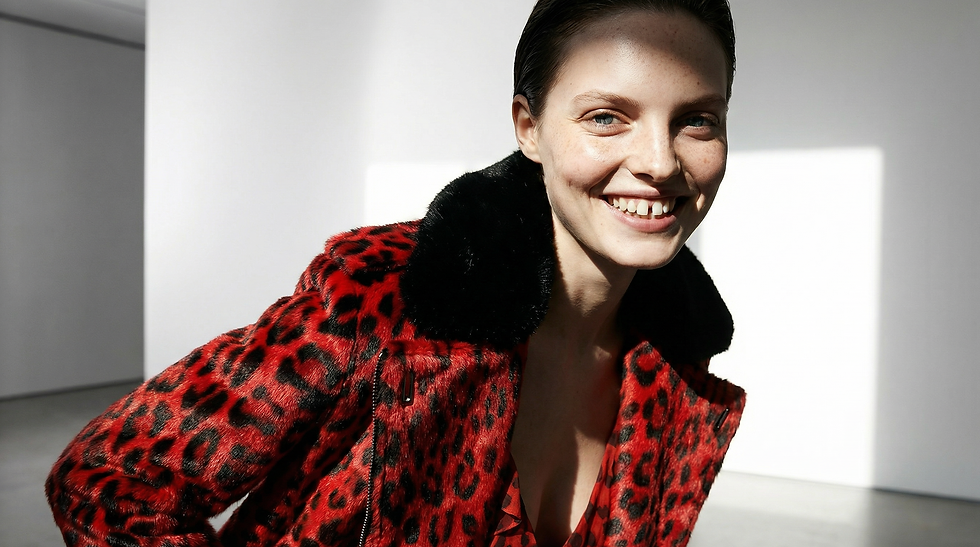 Close up model smiling Vertigini Studio Fashion AI.png
