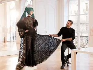 Hatsune Miku x Louis Vuitton  When a hologram enters luxury fashion.
