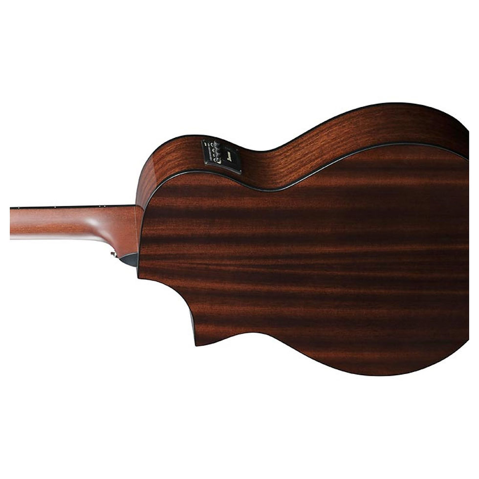 Miniatura: GUITARRA ELECTROACÚSTICA IBANEZ AEWC16QA-TKH trasero