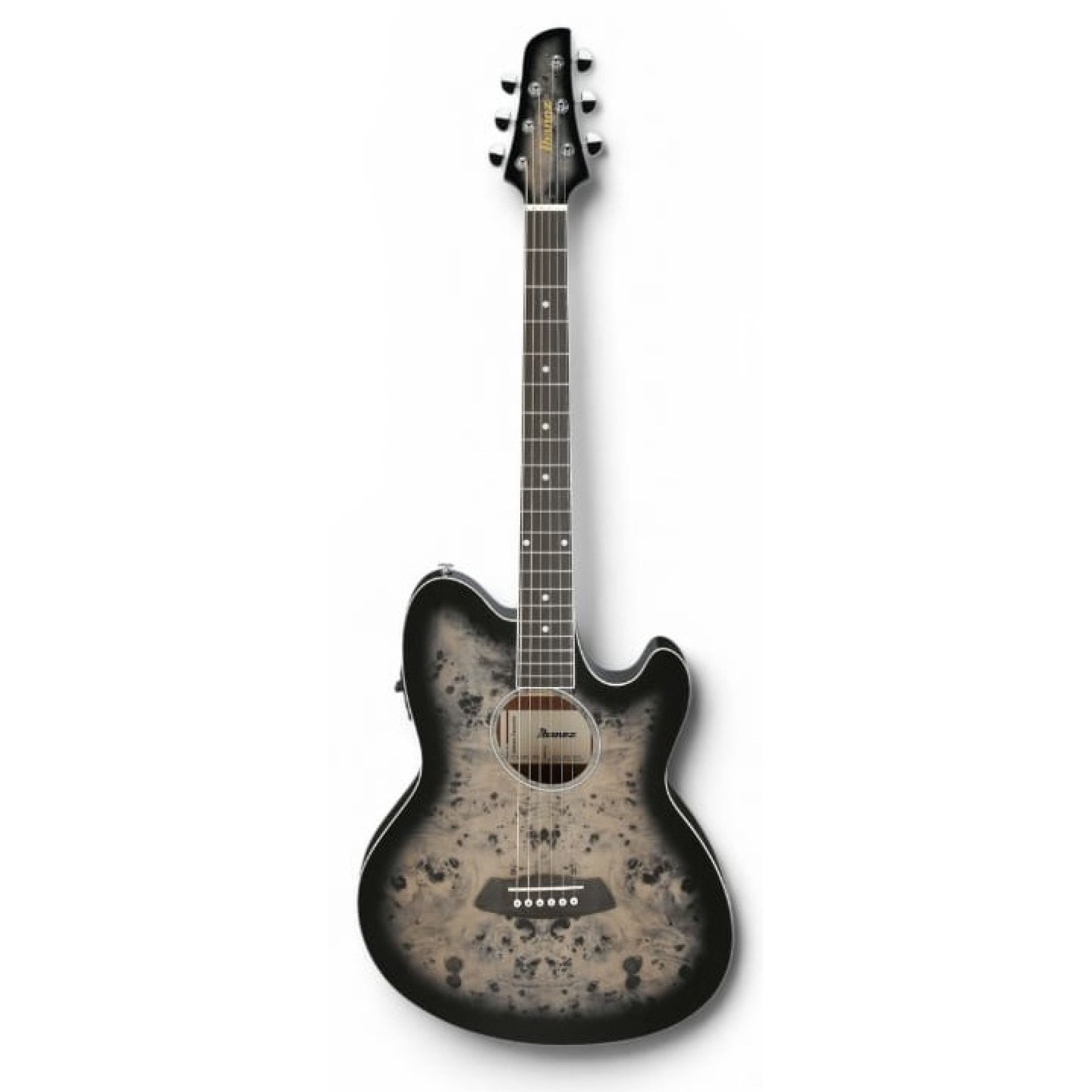 GUITARRA ELECTROACÚSTICA IBANEZ TALMAN TCY10PA-BKB
