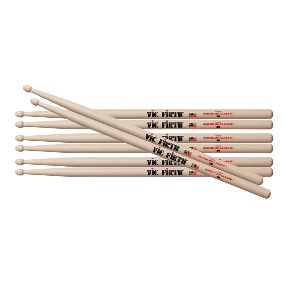 BAQUETA VIC FIRTH AMERICAN CLASSIC 2B PUNTA MADERA 1