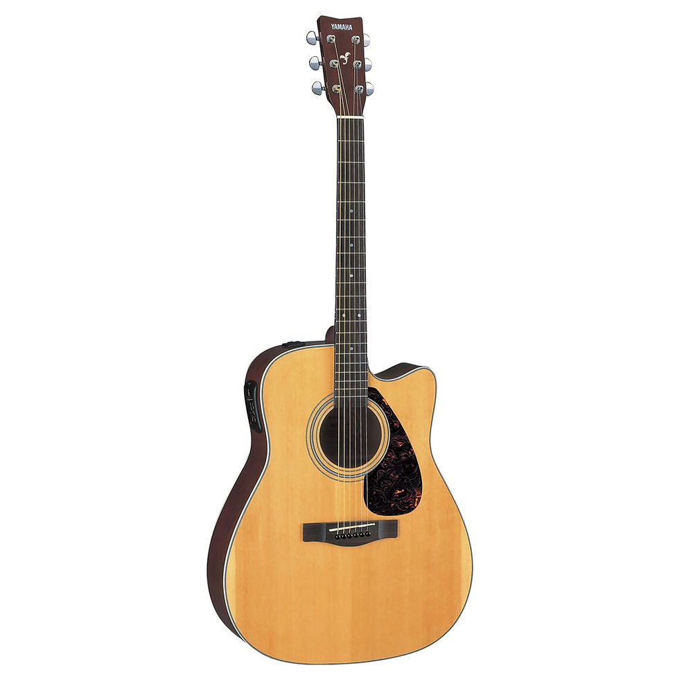 GUITARRA ELECTROACÚSTICA YAMAHA FX370C vista frontal